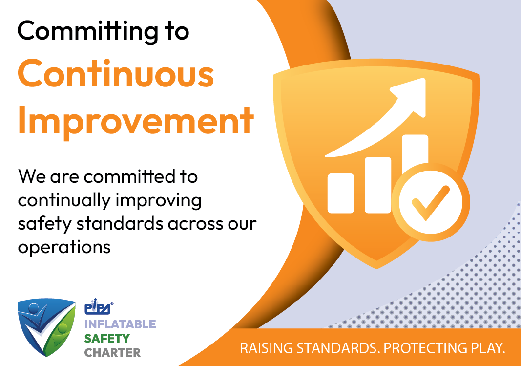 PIPA Inflatable Safety Charter - Continual Improvement